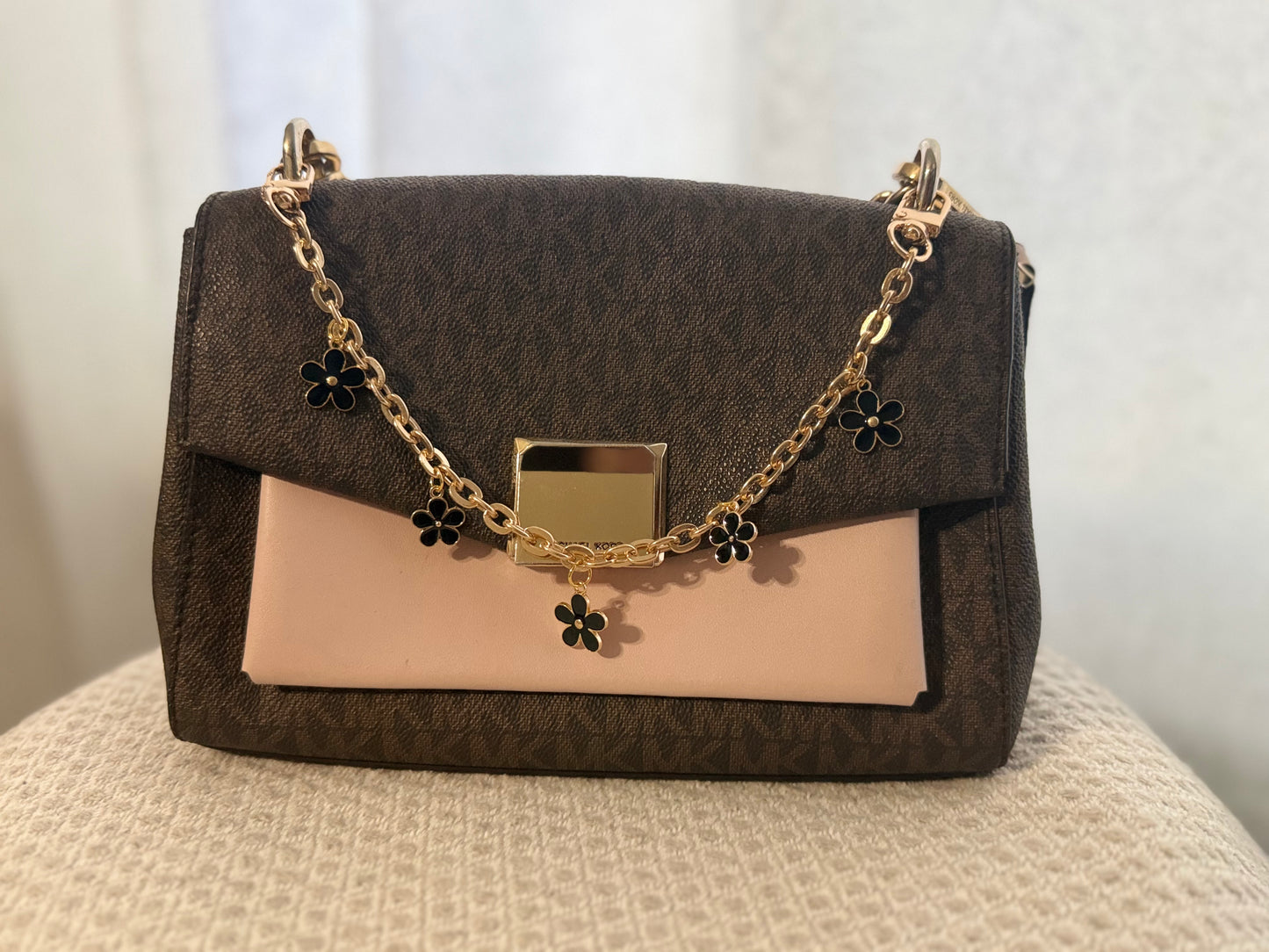 Gold Zinc Alloy Bag Charm