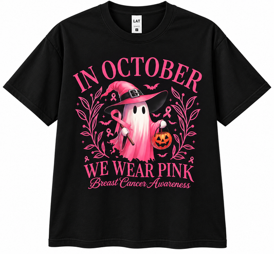IN OCTOBER WE WEAR PINK