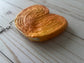 Mexican Oreja Sweet Bread Coin Purse Keychain Wallet