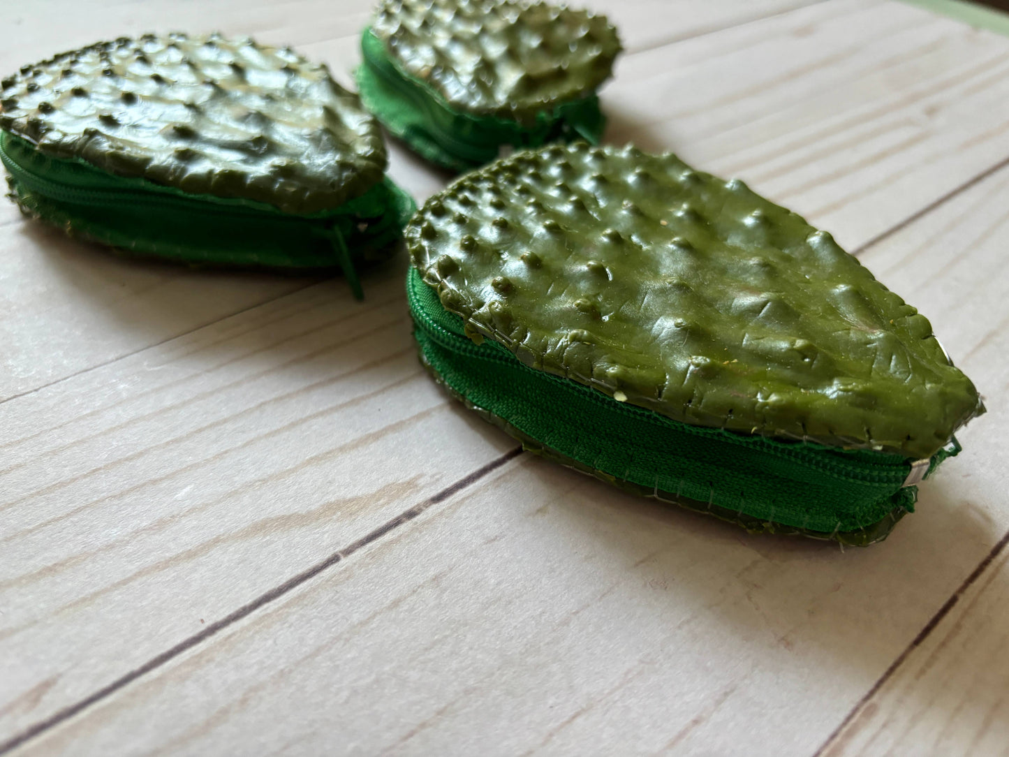One Gag Gift Coin Purse Nopal  Cactus