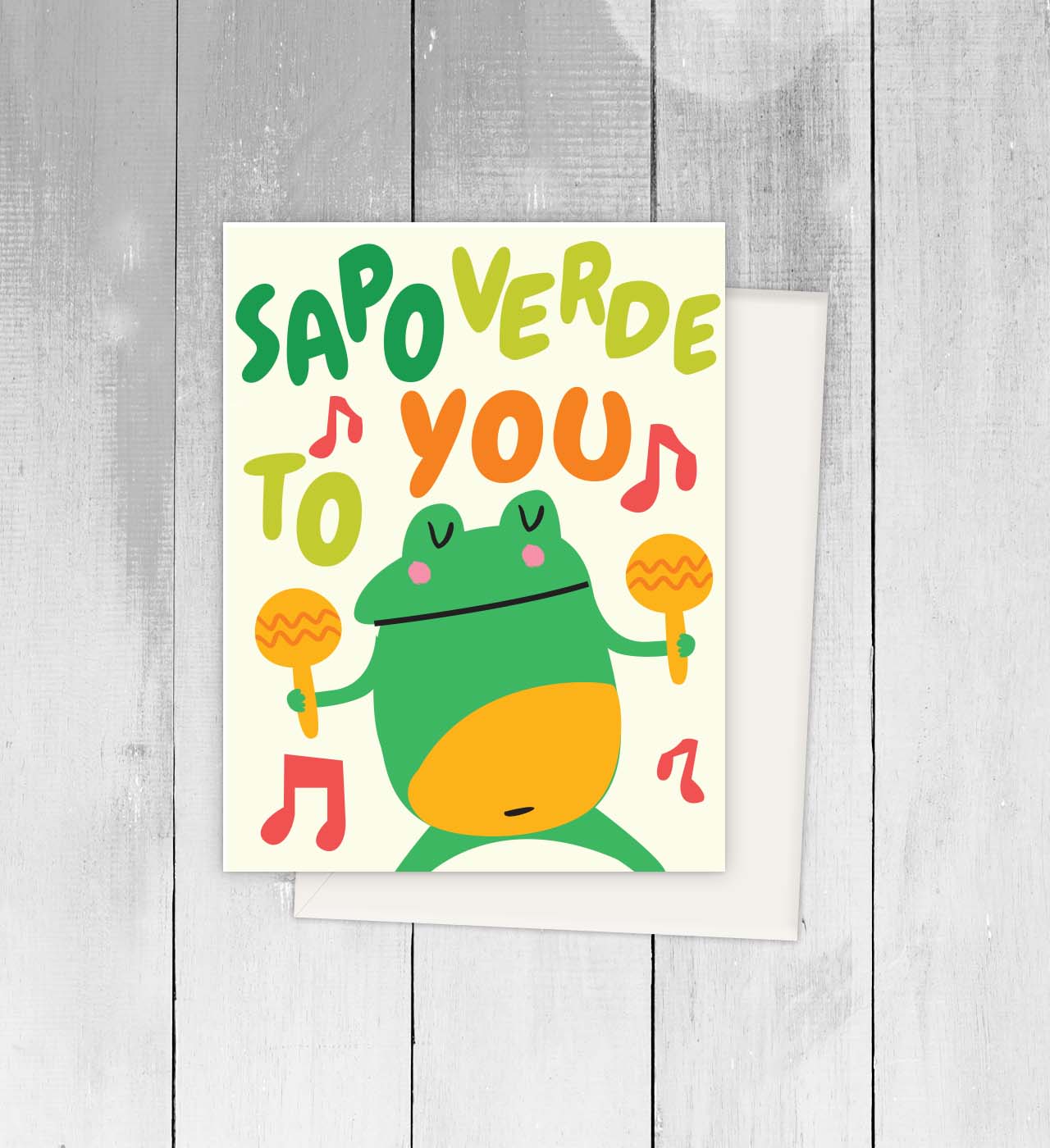Happy Birthday Spanish Greeting Card
