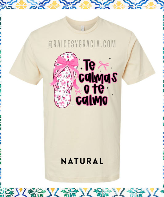 Te Calmas o Te calmo!