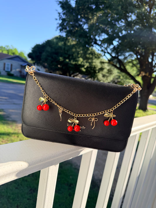 Red Cherry Bag Chain
