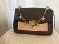 Gold Zinc Alloy Bag Charm