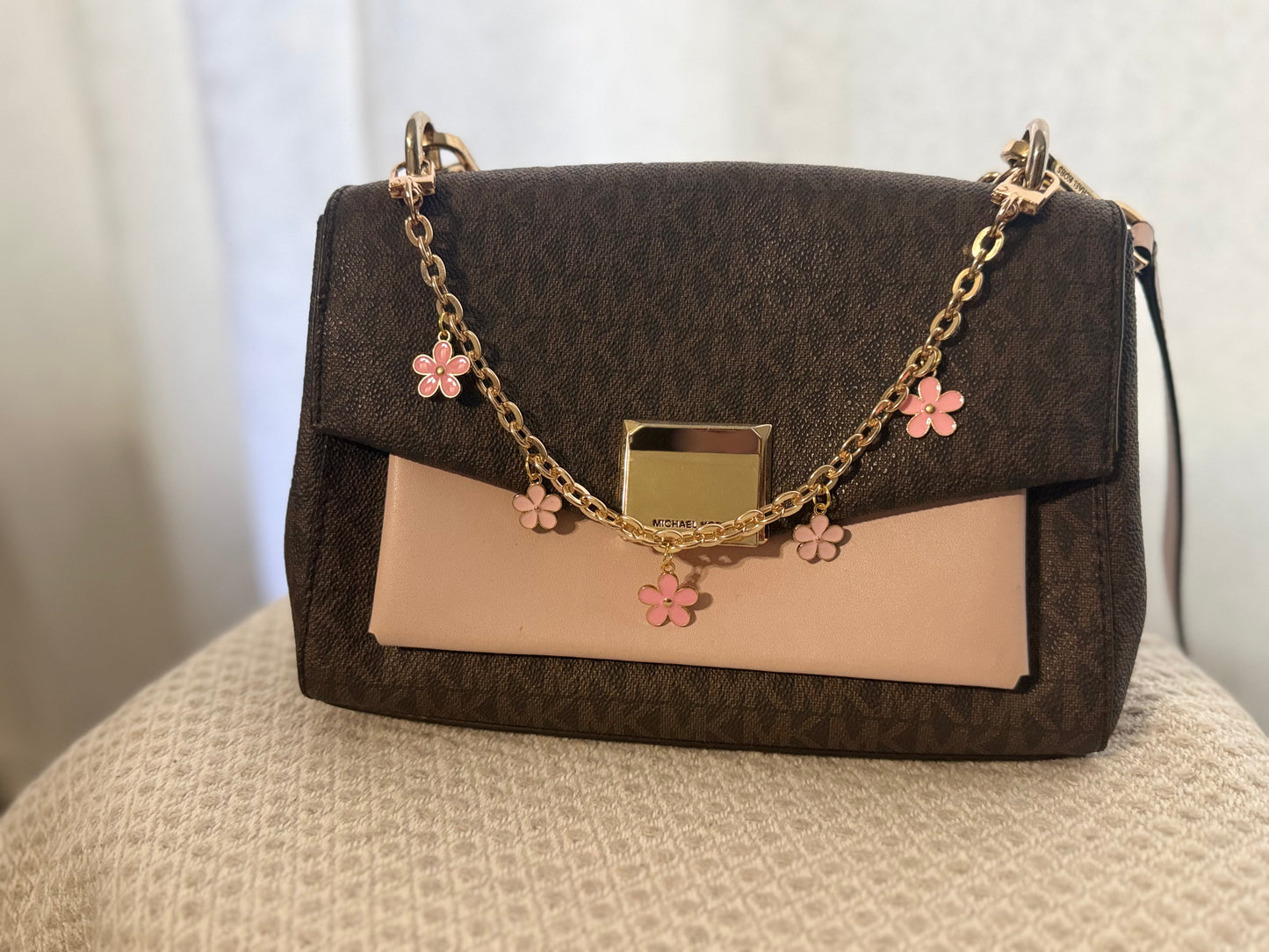 Gold Zinc Alloy Bag Charm