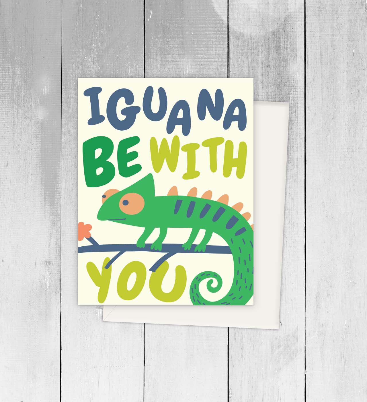 I Want To Be With You Spanish Greeting Card
